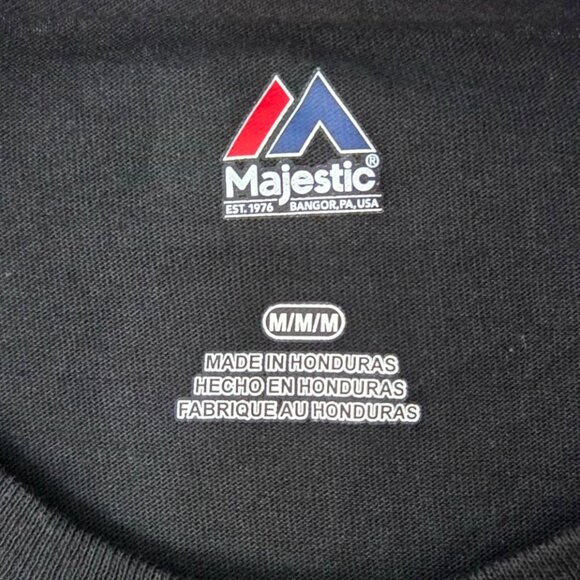 Houston Texans Long Sleeve Mens Shirt M Majestic NFL Team Apparel NWT - Picture 4 of 8